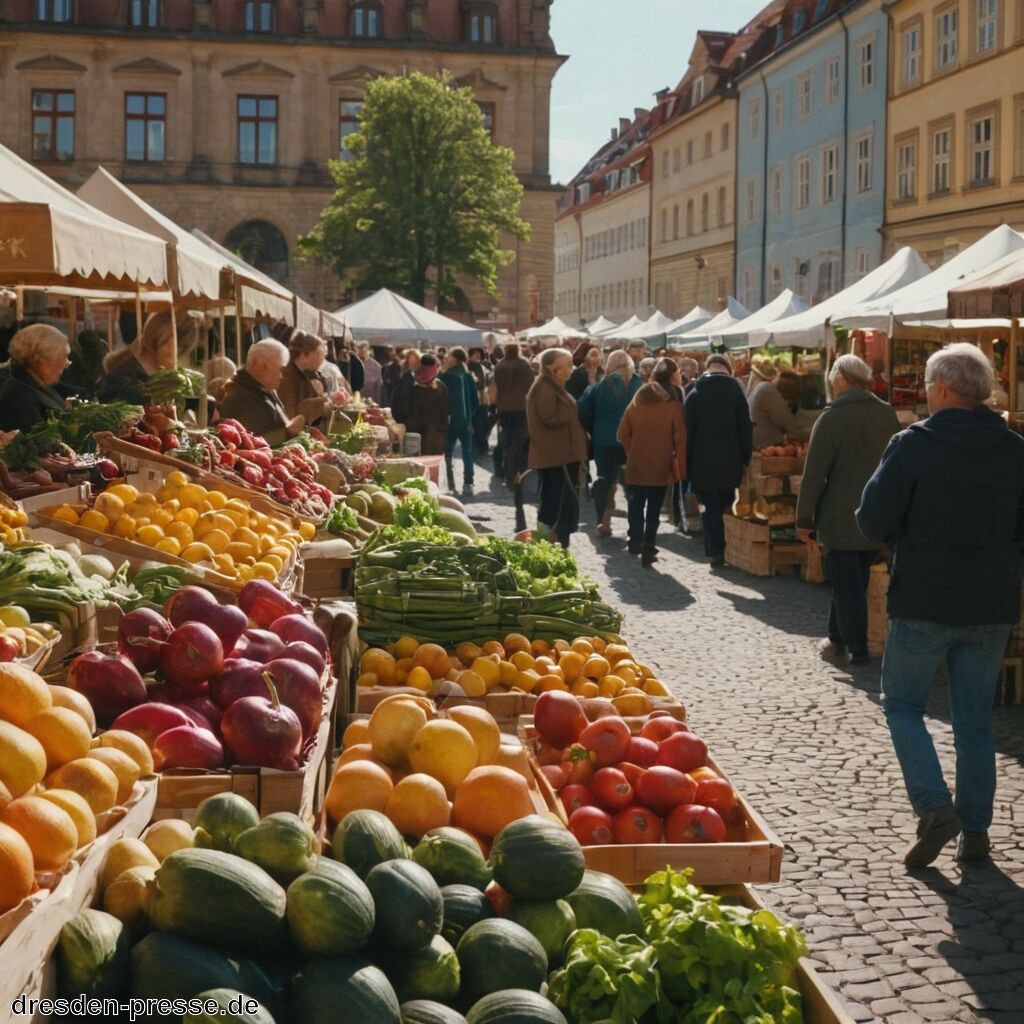 Die besten Wochenmärkte in Dresden