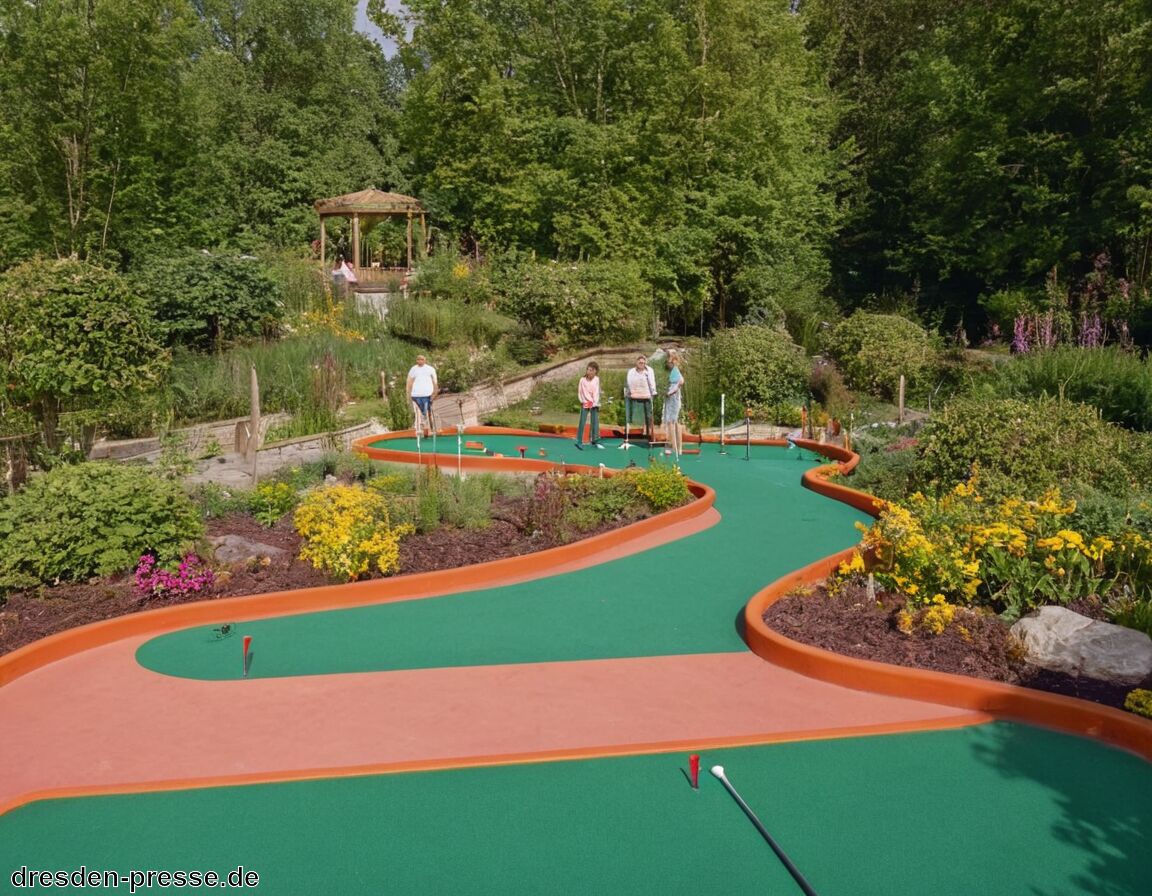Die besten Minigolf-Anlagen in Dresden
